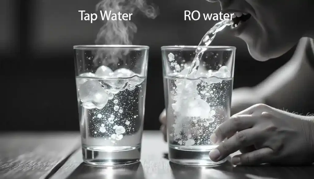 Before and After RO Taste Test