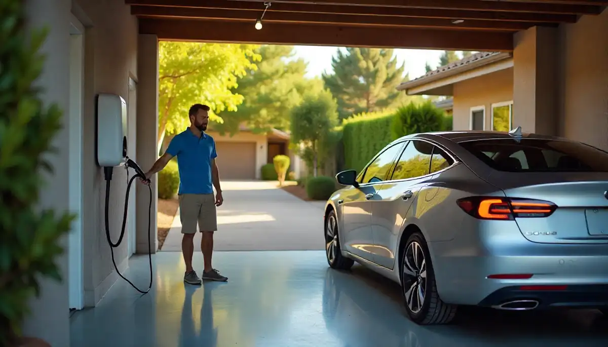 Installing Electric Vehicle Charging Station at Home
